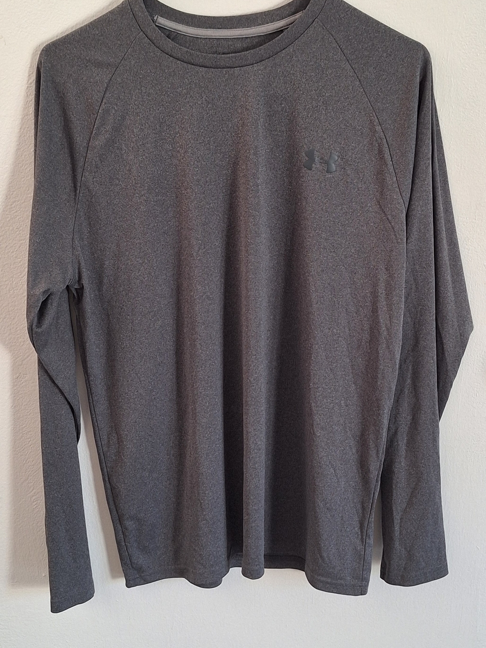 Under Armour Men's Tech Long Sleeve Performance Shirt Grey Small
